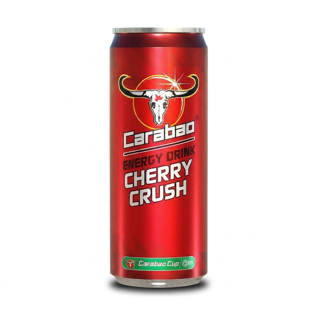 Carabao Energy Drink Cherry Crush Flavour 330ml