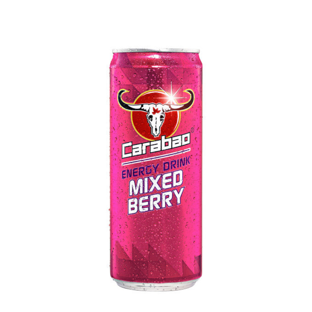 Carabao Energy Drink Mixed Berry Flavour 330ml