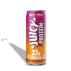 Sci-Mx Juicy Protein Mango and Passionfruit can on a white background