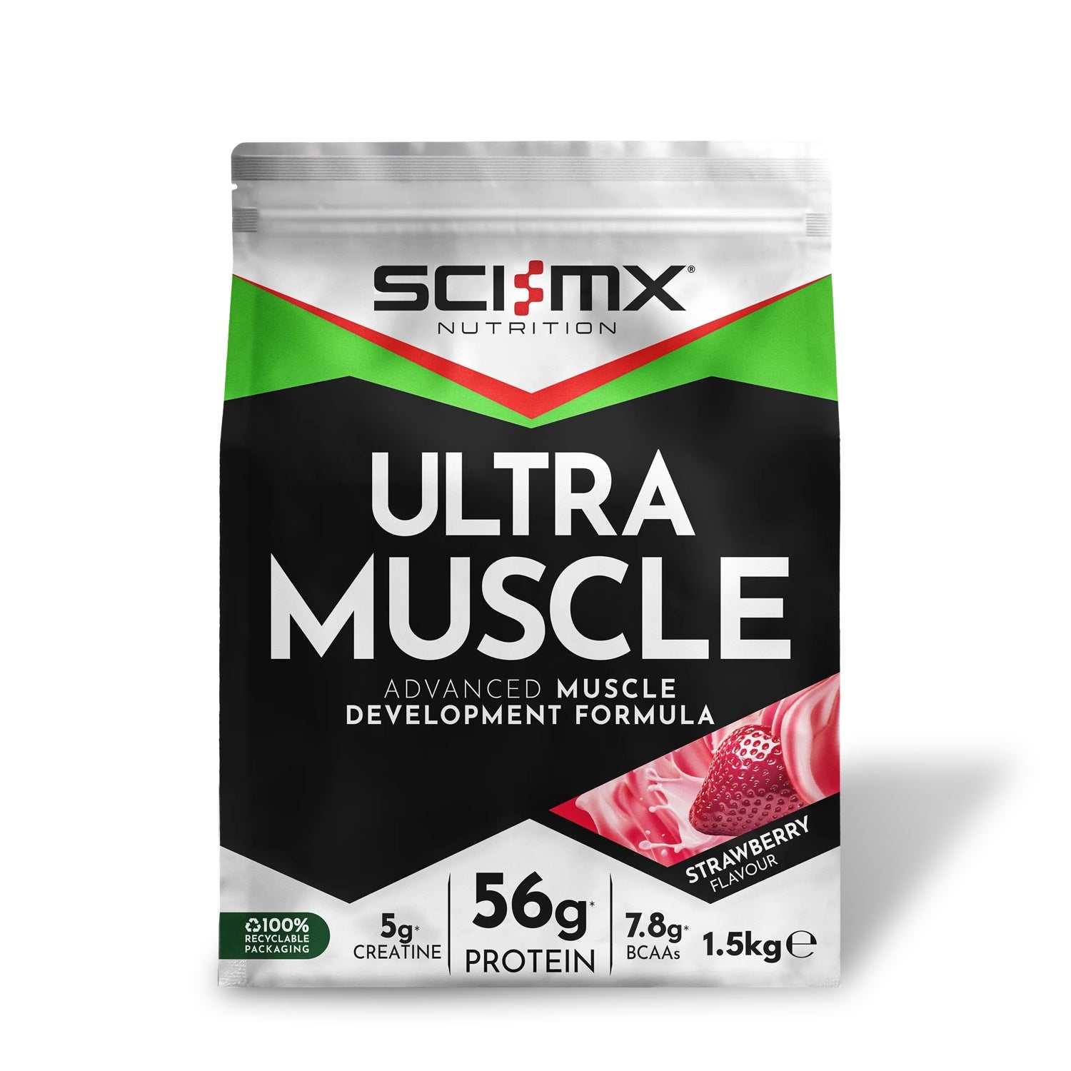 Sci-Mx Nutrition Ultra Muscle supplement packaging on a white background