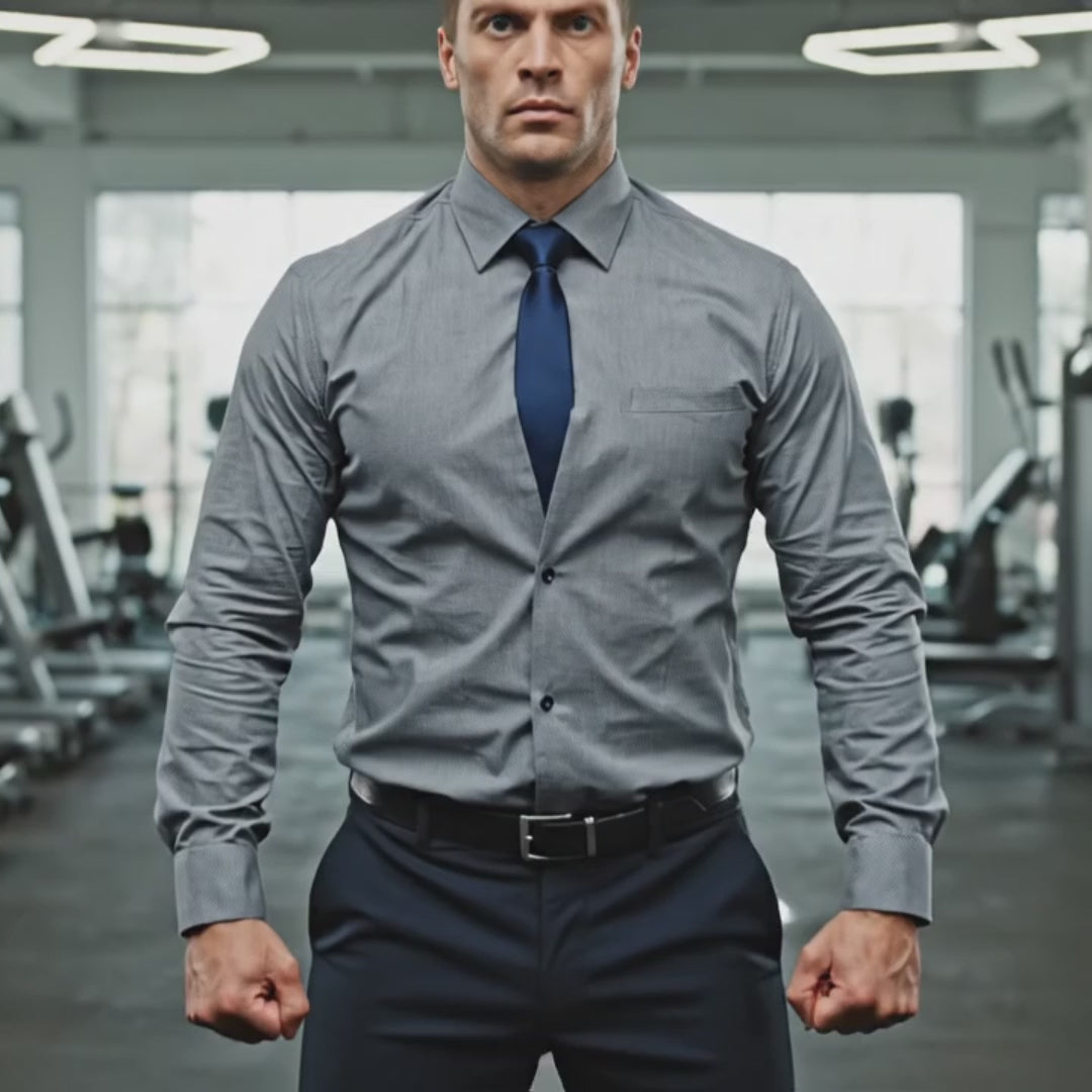 Man transforming his physique using SCI-MX Ultra Mass Protein Gainer Chocolate